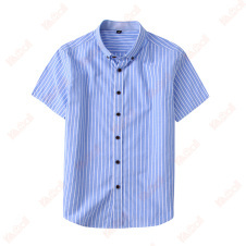 short sleeve collar button shirts